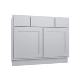 Essential Gray Vanity Sink Base - 42" W x 34.5" H x 21" D