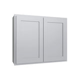 Essential Gray Double Door Wall Cabinet - 27" W x 36" H