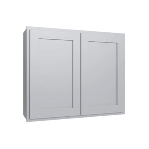Essential Gray Double Door Wall Cabinet - 36" W x 36" H