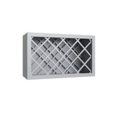 Essential Gray Wine Rack - 30" W x 18" H x 12" D