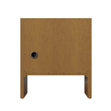 Hudson 30" Single Vanity, Honey Oak w/ 3 CM Eternal Jasmine Pearl Silestone Top