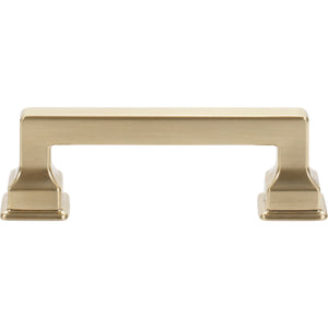 Atlas Homewares Erika Pull 3 Inch (c-c) Warm Brass