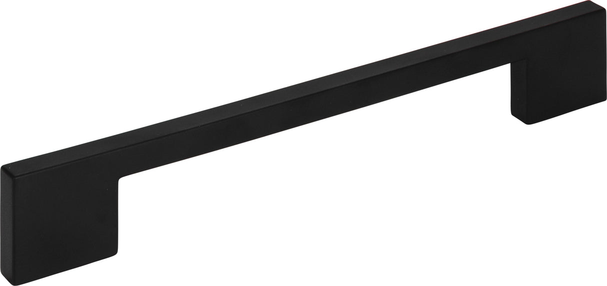 Atlas Homewares Thin Square Pull 7 9/16 Inch (c-c) Matte Black