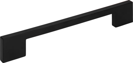 Atlas Homewares Thin Square Pull 7 9/16 Inch (c-c) Matte Black