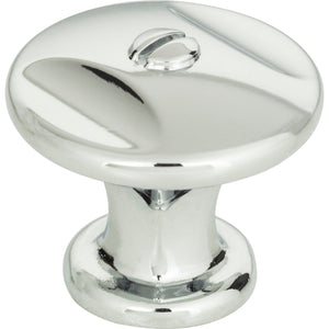 Atlas Homewares Ergo Knob 1 3/8 Inch Polished Chrome