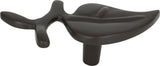 Atlas Homewares California Leaf Knob 2 1/2 Inch Aged Bronze