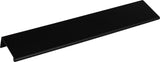 Atlas Homewares Tab Edge Pull 8 13/16 Inch (c-c) Matte Black