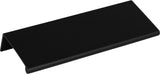 Atlas Homewares Tab Edge Pull 4 5/16 Inch (c-c) Matte Black