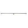 ALFI brand 59" Brushed Stainless Steel Linear Shower Drain with Solid Cover