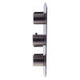 ALFI brand AB3901-BN Brushed Nickel Round 2 Way Thermostatic Shower Mixer
