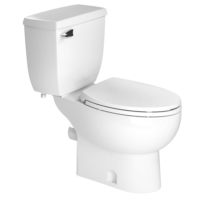 Saniflo White Elongated Complete Bowl and Tank