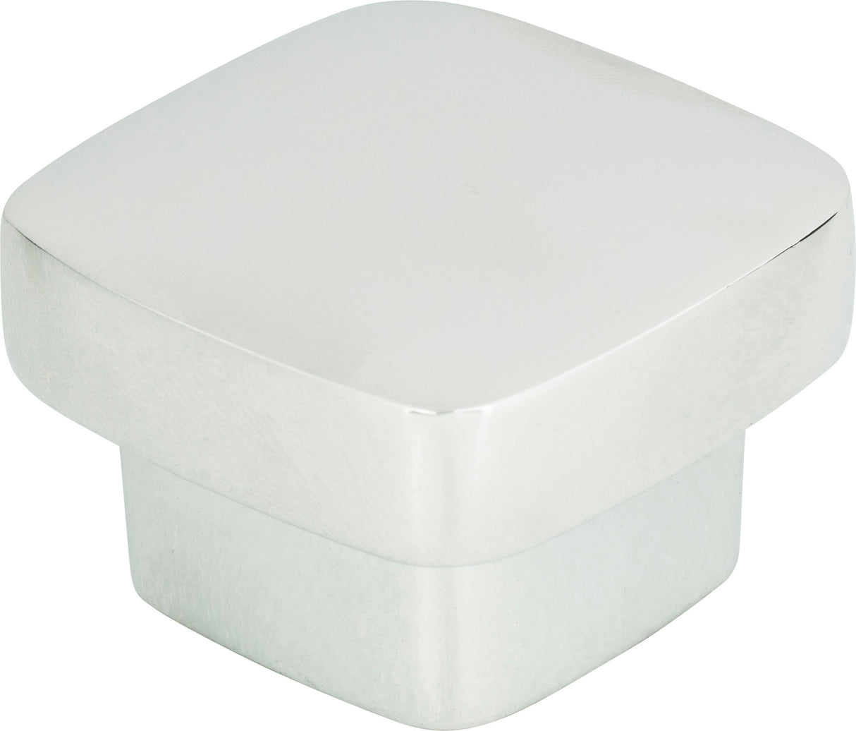 Atlas Homewares Chunky Square Knob Large 1 13/16 Inch Polished Chrome