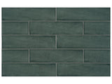 Anatolia Tile 3X12 Teramoda Emerald Glossy 4000-0247-0 Emerald - premium natural stone mosaic tile from Anatolia Tile, available at PoshHaus showroom in Keene, NH