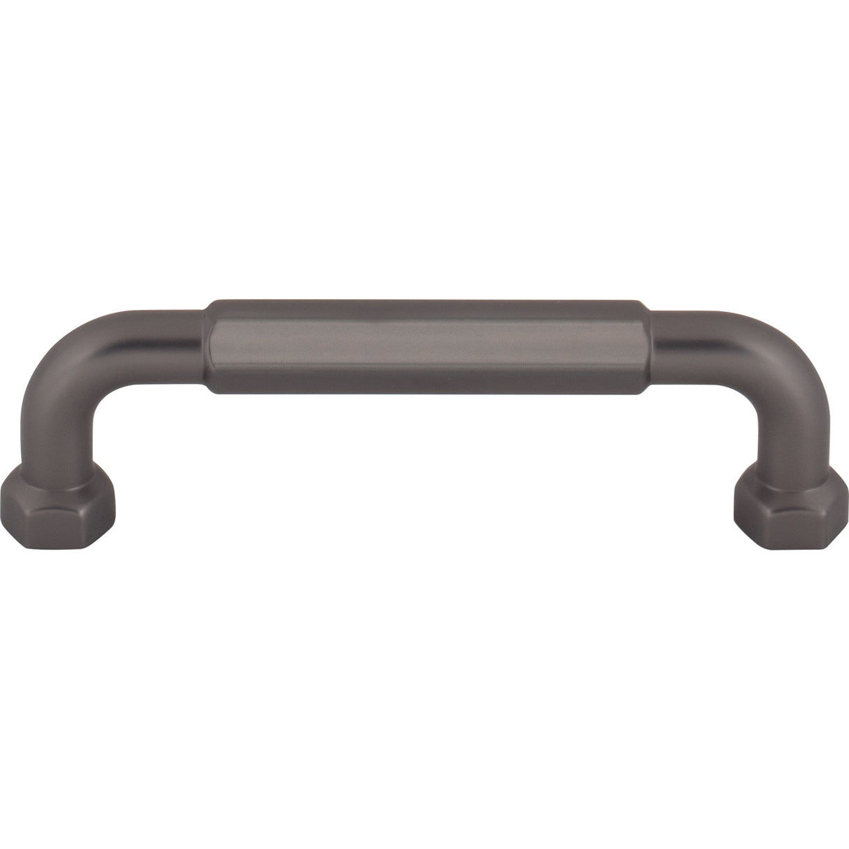 Top Knobs TK3201 Dustin Pull 3 3/4 Inch Center to Center - Ash Gray