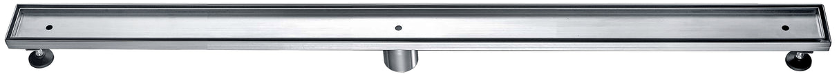 ALFI brand 47" Stainless Steel Linear Shower Drain with No Cover