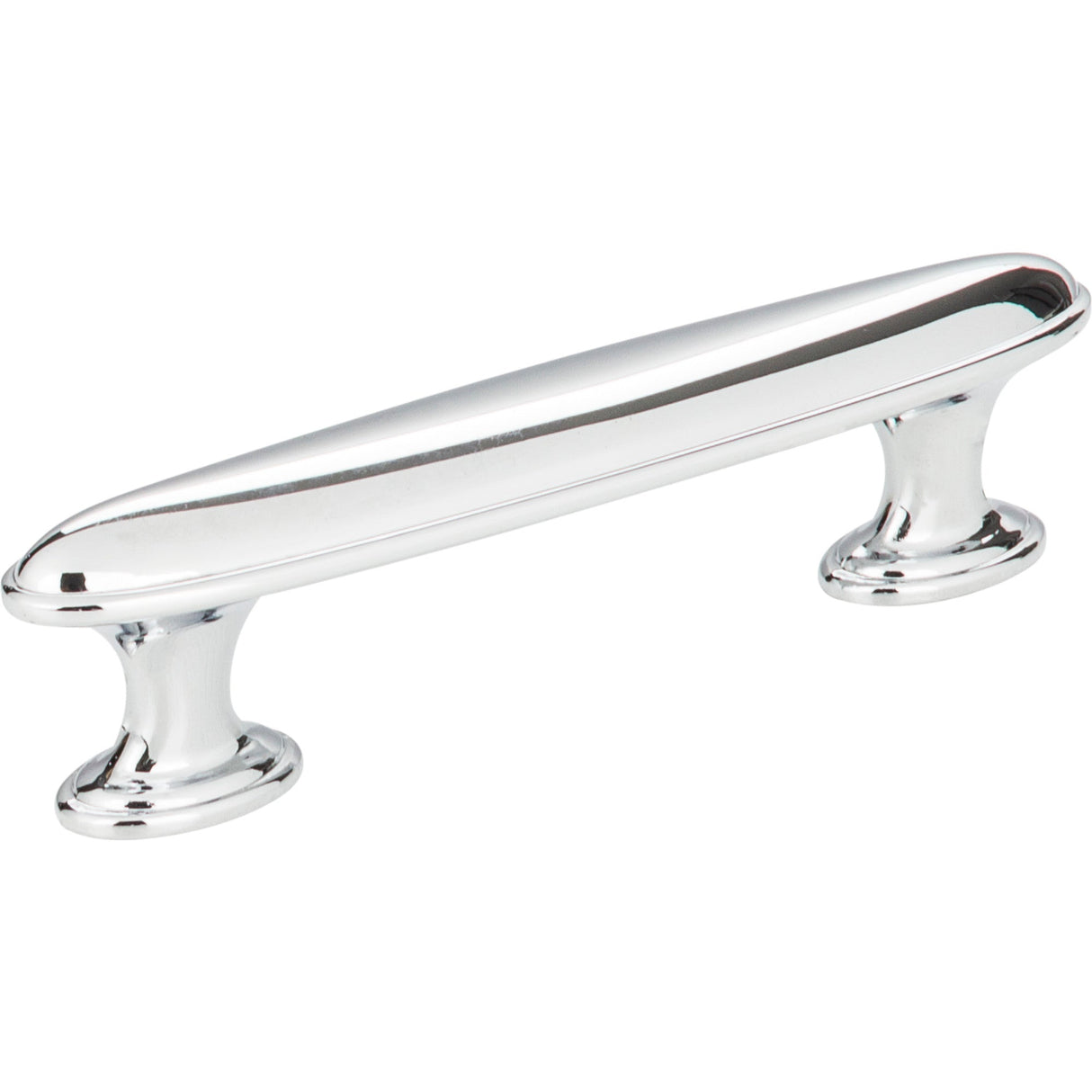 Atlas Homewares Austen Oval Pull 3 Inch (c-c) Polished Chrome