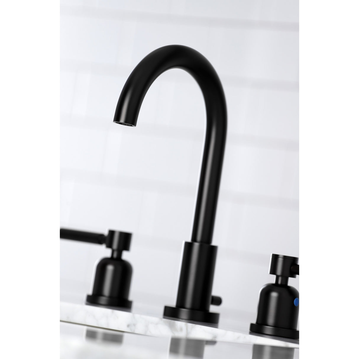 Fauceture FSC8920DL Concord Widespread Bathroom Faucet, Matte Black