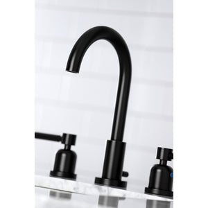 Fauceture FSC8920DL Concord Widespread Bathroom Faucet, Matte Black
