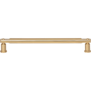 Atlas Homewares Everitt Pull 7 9/16 Inch (c-c) Warm Brass