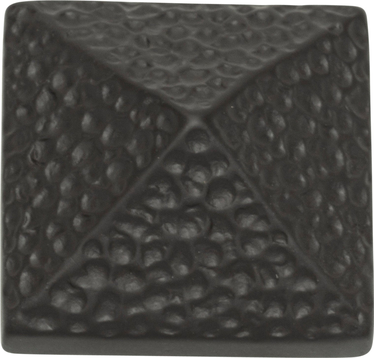 Atlas Homewares Craftsman Square Knob 1 1/4 Inch Aged Bronze