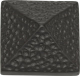 Atlas Homewares Craftsman Square Knob 1 1/4 Inch Aged Bronze