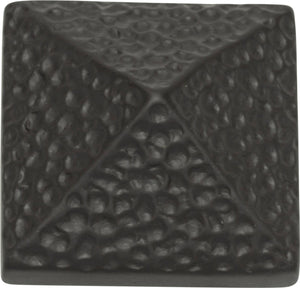 Atlas Homewares Craftsman Square Knob 1 1/4 Inch Aged Bronze