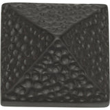 Atlas Homewares Craftsman Square Knob 1 1/4 Inch Aged Bronze