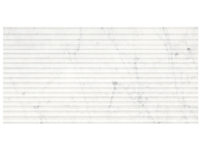 Anatolia Tile 12X24 Eterna Bianco Curva Honed Marble Tile 5000-0345-0 Eterna Bianco Curva 12x24 Honed - premium natural stone mosaic tile from Anatolia Tile, available at PoshHaus showroom in Keene, NH