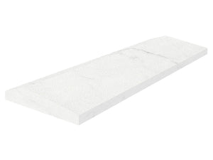Anatolia Tile 4X12 Eterna Bianco Prisma Honed Marble Tile 5000-0351-0 Eterna Bianco Prisma - premium natural stone mosaic tile from Anatolia Tile, available at PoshHaus showroom in Keene, NH