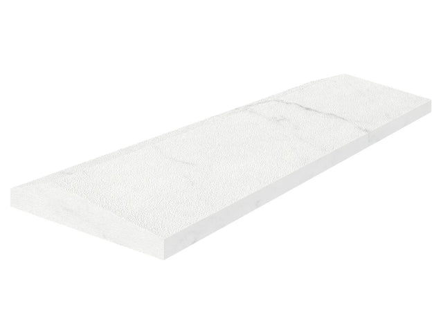 Anatolia Tile 4X12 Eterna Bianco Prisma Honed Marble Tile 5000-0351-0 Eterna Bianco Prisma - premium natural stone mosaic tile from Anatolia Tile, available at PoshHaus showroom in Keene, NH