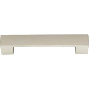 Atlas Homewares Wide Square Pull 5 1/16 Inch (c-c) Polished Nickel