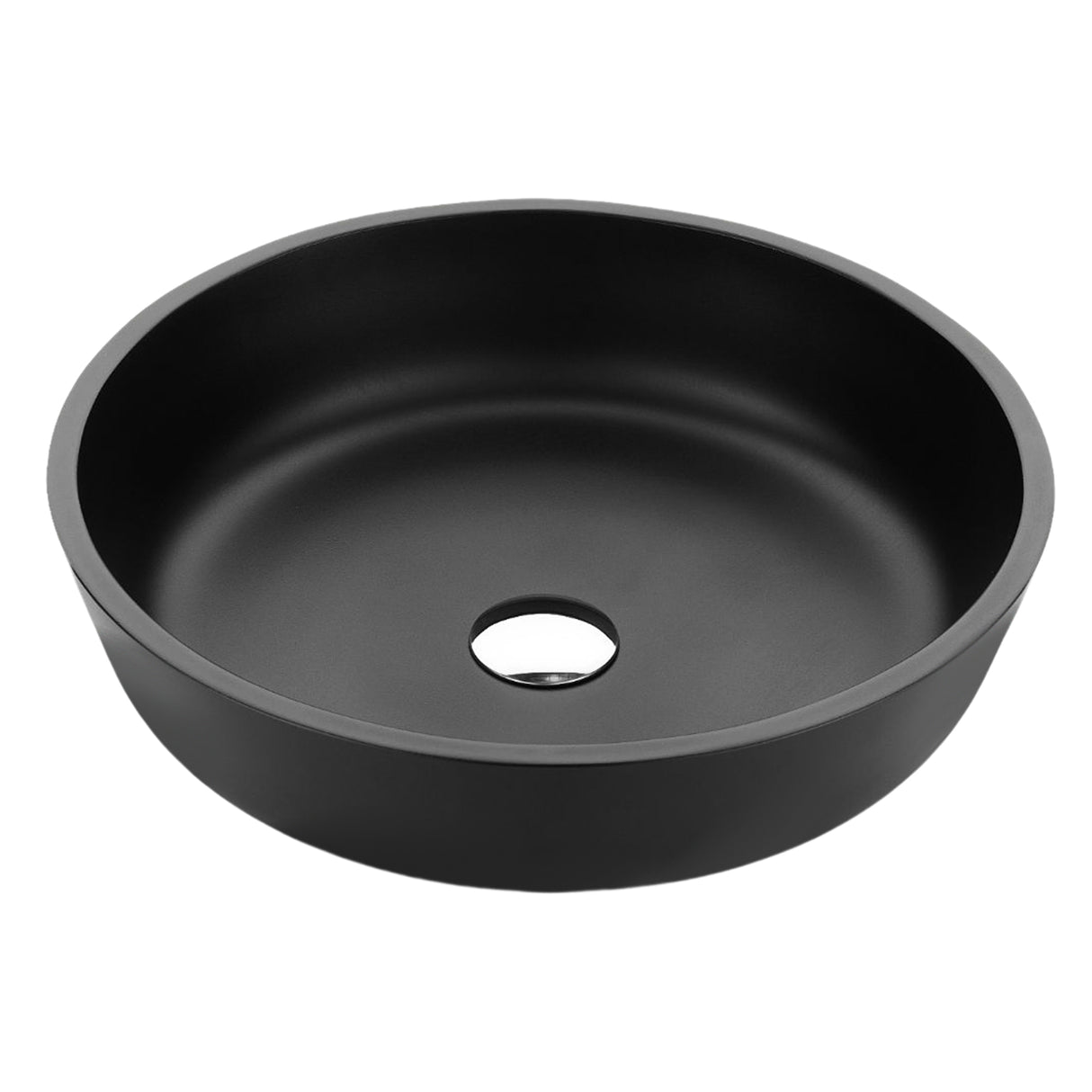 ANZZI LS-AZ907MB Allegro Round Glass Vessel Bathroom Sink