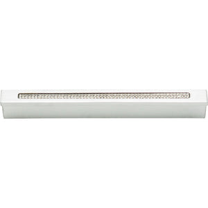 Atlas Homewares Crystal Bar Inset Thin Pull 3 3/4 Inch (c-c) Matte Chrome