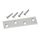 3 in. Galvanized Mending Plate (2-Pack)