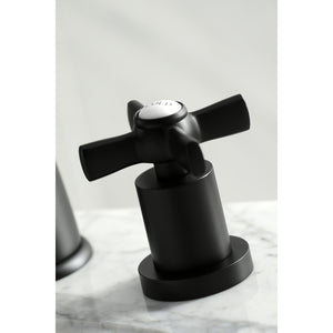 Kingston Brass KS2960ZX 8 in. Widespread Bathroom Faucet, Matte Black