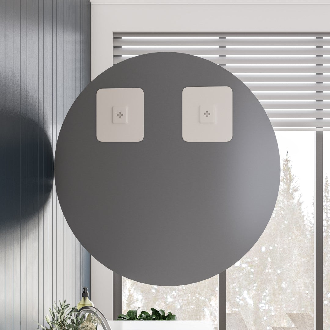 Eviva Round 24" x 24" Circle/Round Frameless Mirror