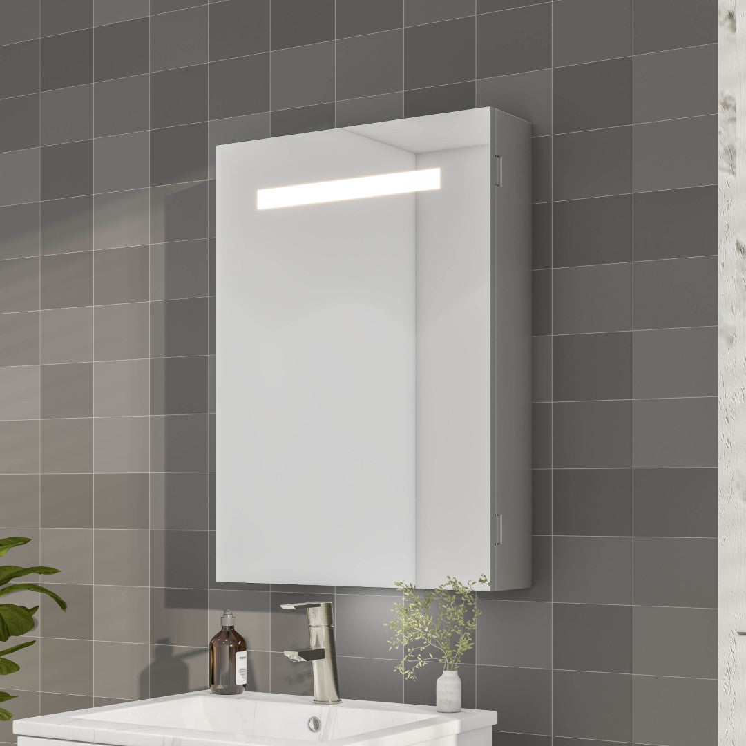 Eviva Lazy  Glass/light Medicine Cabinet
