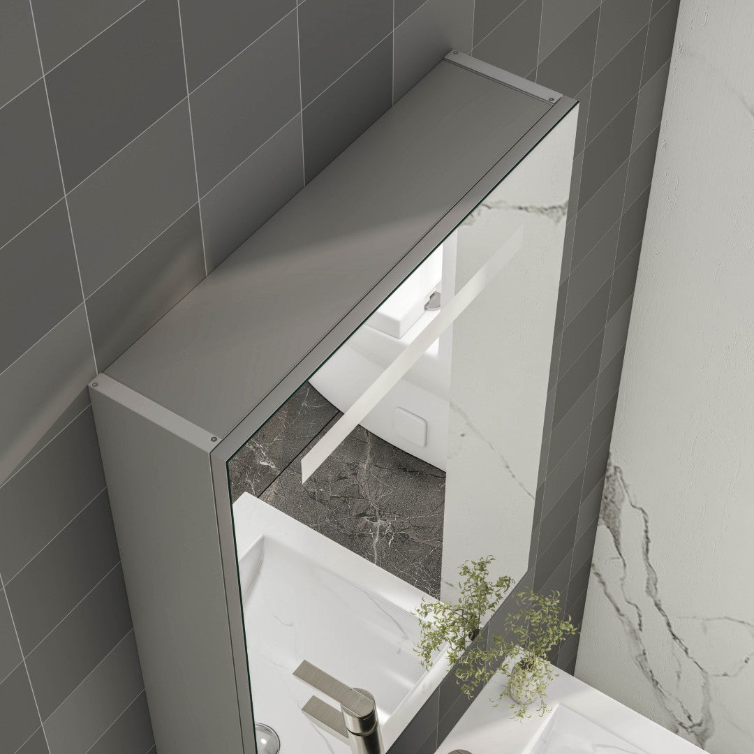 Eviva Lazy  Glass/light Medicine Cabinet