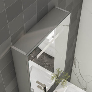 Eviva Lazy  Glass/light Medicine Cabinet