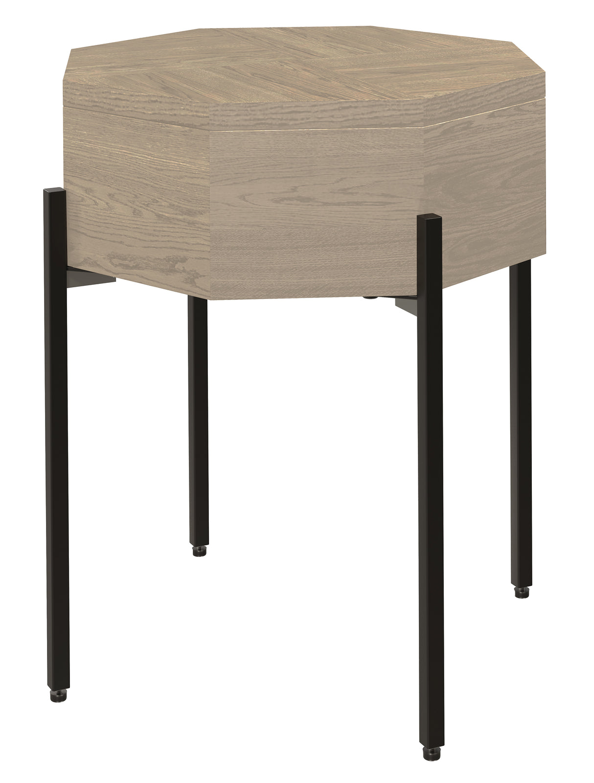 Hekman 25912 Mayfield 24.75in. x 24.75in. x 26in. End Table