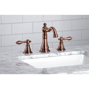 Fauceture FSC197ACLAC American Classic Widespread Bathroom Faucet, Antique Copper