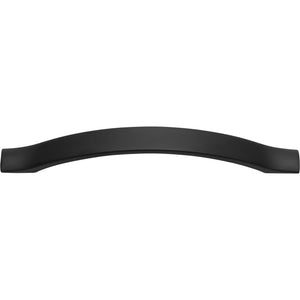 Atlas Homewares Low Arch Pull 6 5/16 Inch (c-c) Matte Black