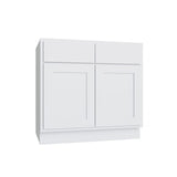 Essential White Double Door Standard Base Cabinet - 27" W