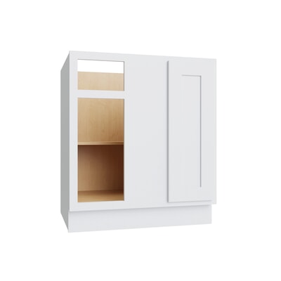 Essential White Blind Base Cab for 36" to 39" Space - 30" W