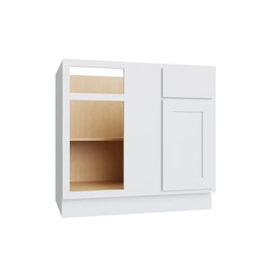 Essential White Blind Base Cab for 48" to 51" Space - 48" W