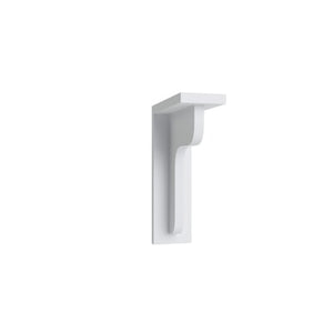 Essential White Basic Medium Corbel - 10.5" H