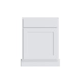 Essential White Corner Sink Front for 42" Space - 27" W