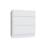 Essential White Drawer Base Cabinet - 30" W