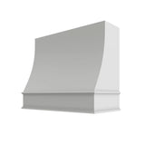 Essential White Sloped Hood Classic Trim - 30" W x 30" H
