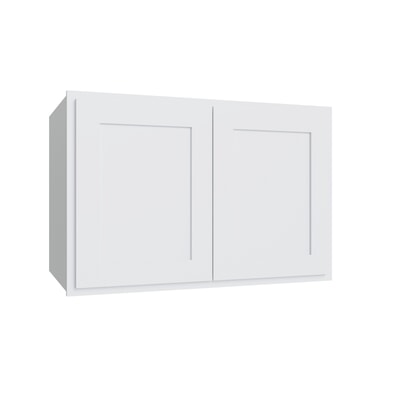 Essential White Deep Wall Cabinet - 36" W x 24" H x 24" D